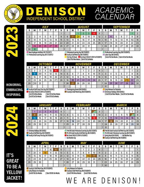 academic calendar denison